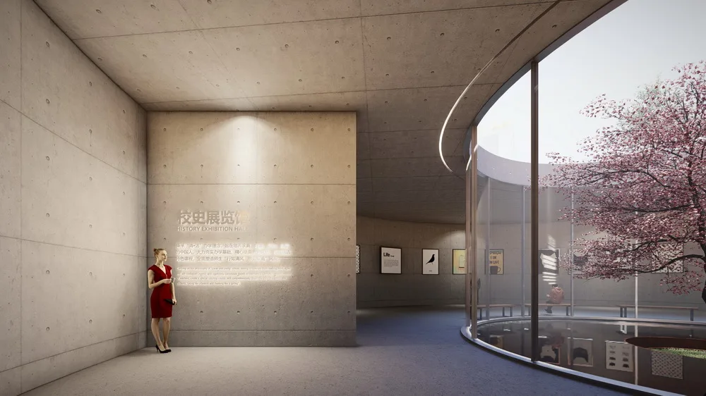BIM Architecture | Shenzhen Longhua Qingquan Foreign Language School (Junior High School)/Yijing Architectural Design