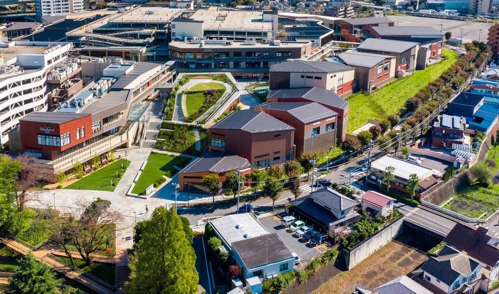 BIM Architecture | Grandberry Park Commercial Complex/LLA in Minamachida, Japan