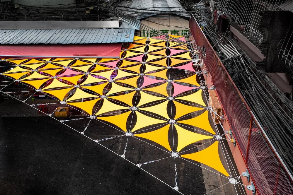 BIM Architecture | Colorful, Poetic Everyday: Renovation of Guangzhou Dongshan Meat and Vegetable Market/Aosilently Studio