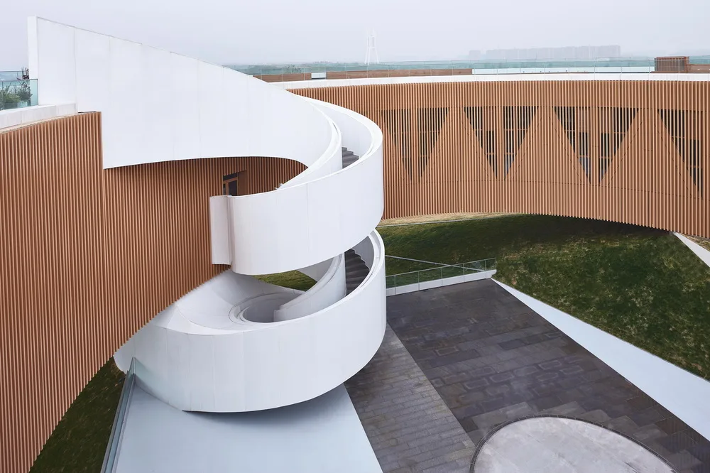 BIM Architecture | Longhu Public Art Center/STUDIO A in Zhengdong New District+