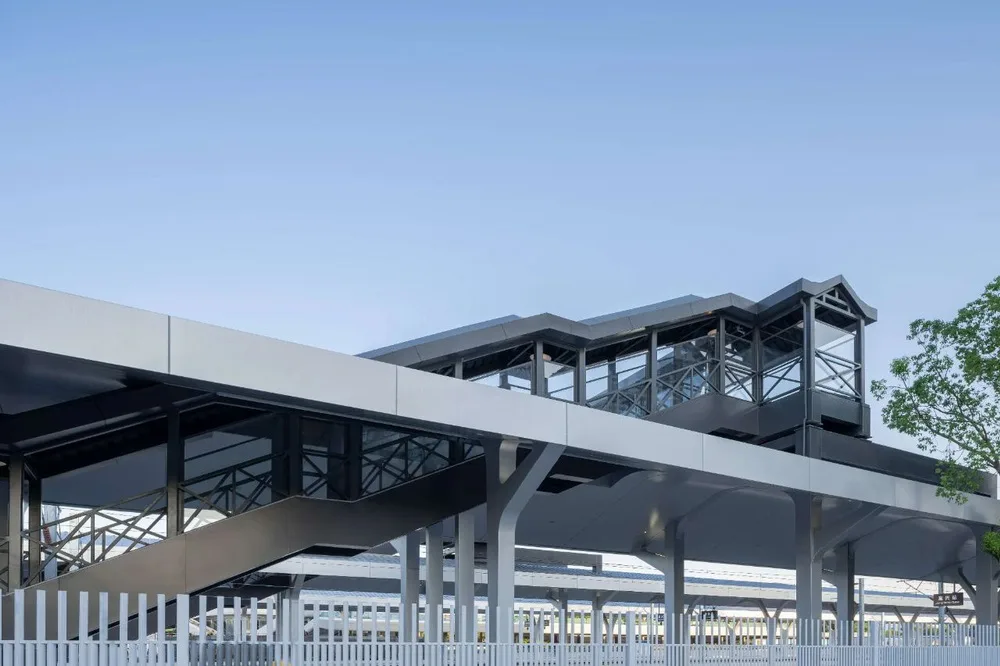 BIM Architecture | 'Railway Station in the Forest': Jiaxing Railway Station is now open for operation/MAD