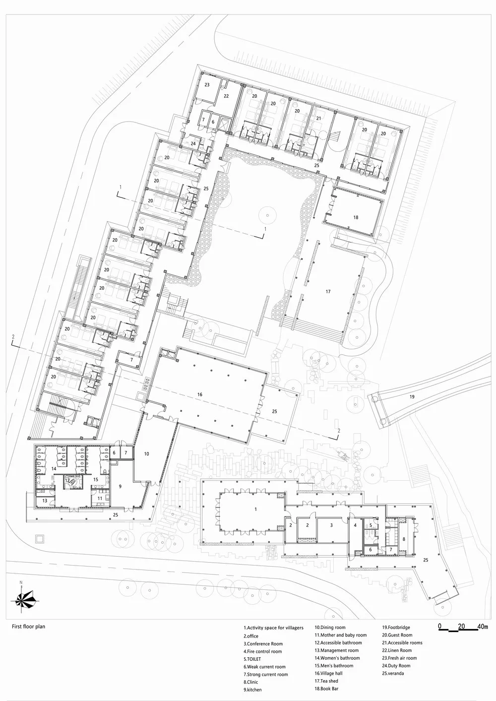 BIM Architecture | Li Xiang Village Entrance Public Space Regeneration/East Courtyard Architectural Technology and Art (ATA) Studio