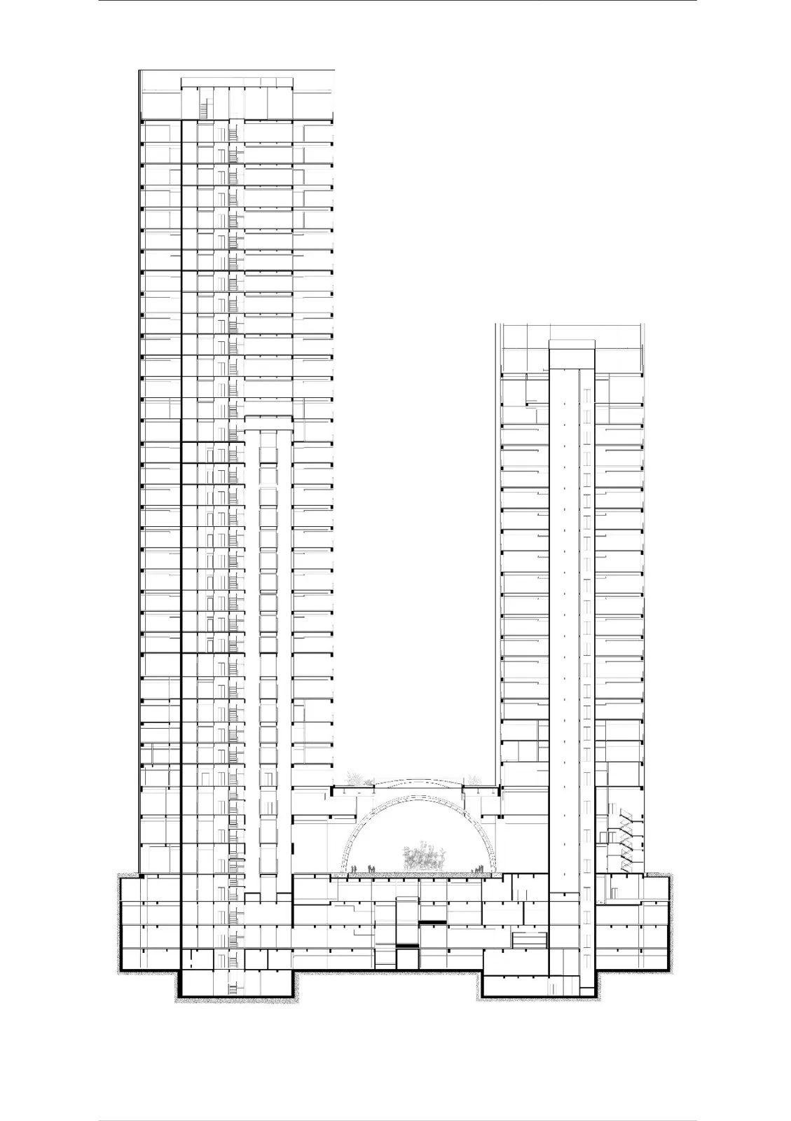 BIM Architecture | Shared Hall with Cities: Bank of China Minsheng Financial Building/Zhubo Design