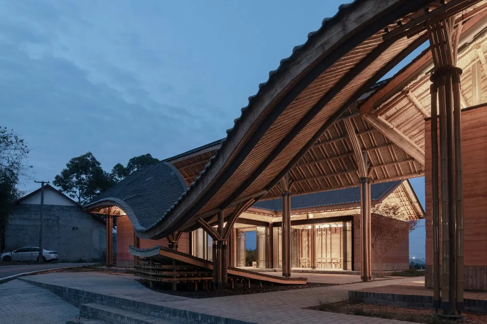BIM Architecture | Chengdu Jintang Yuanjuesi Village Villager Center/Xingzhu Architecture