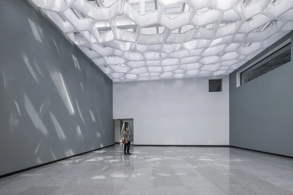 BIM Architecture | Central Academy of Fine Arts Yanjiao Campus Library Renovation/Three Literature Architecture/He Wei Studio