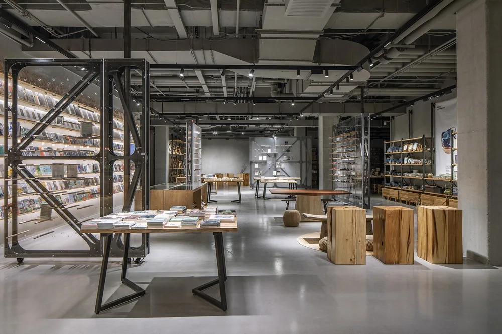 BIM Architecture | Purposeless Concept Bookstore/Luo Yujie Studio