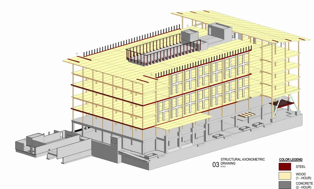 BIM Architecture | Texas's First Large Wooden Office Building 'The Soto' / BOKA Powell