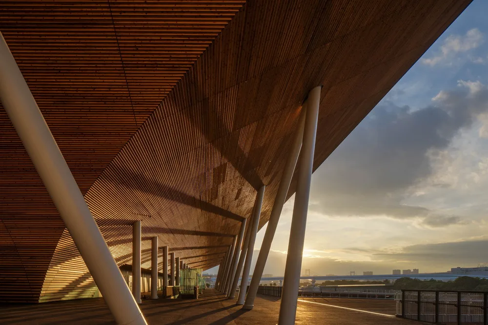 BIM Architecture | [Tokyo Olympics Opening] Ariake Gymnastics Arena/Nikken Design+Shimizu Corporation