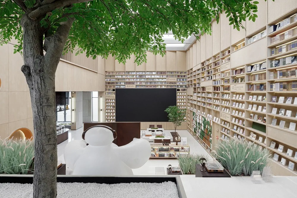 BIM architecture | Green swaying, named after 'book': Rongchuang · Sijichen Reading/Top Design