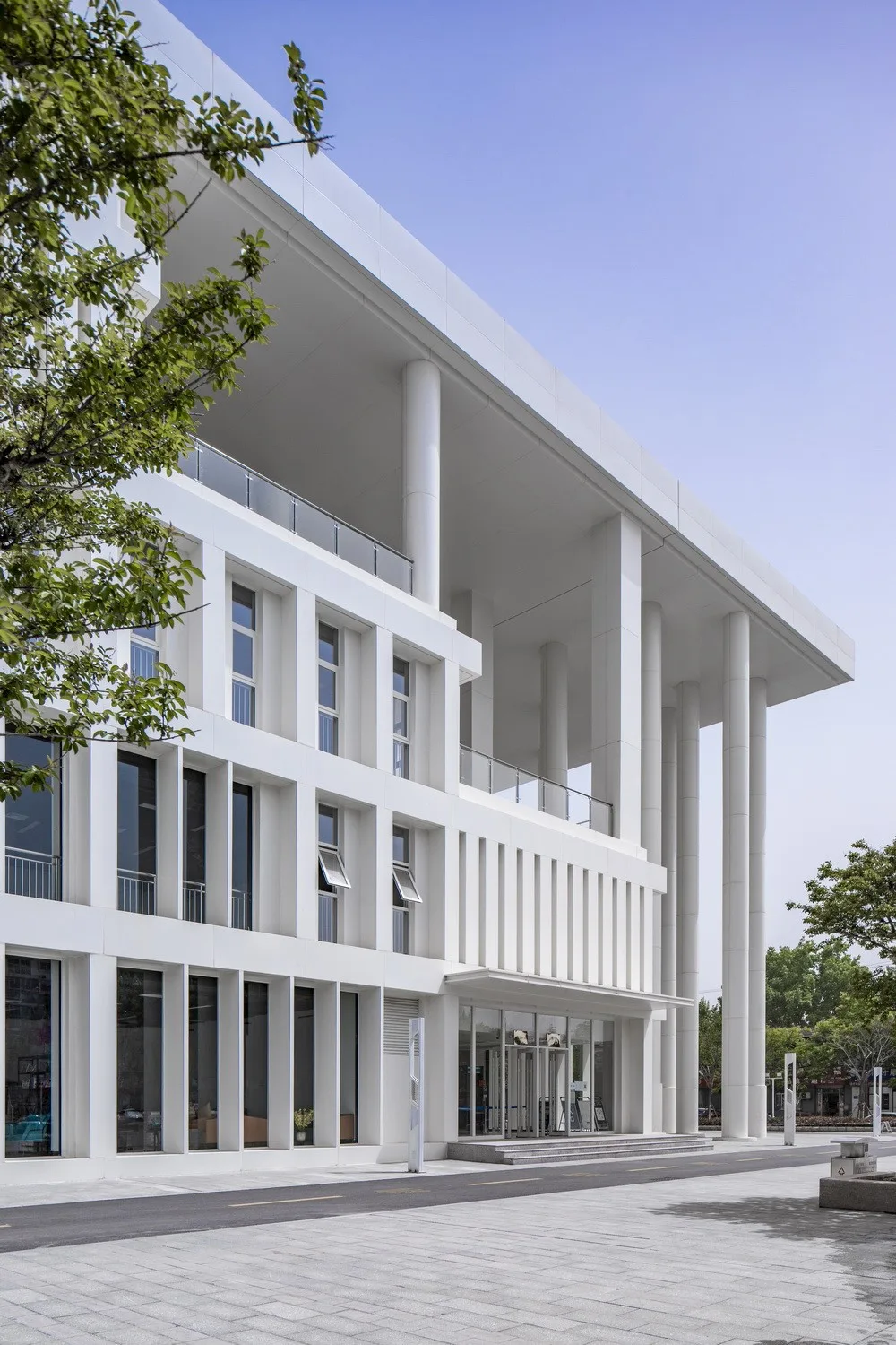 BIM Architecture | Yinan Library and Archives, Shandong/Central Academy of Fine Arts Architecture Studio 7 (Park Yu Urban Architecture Design Studio)