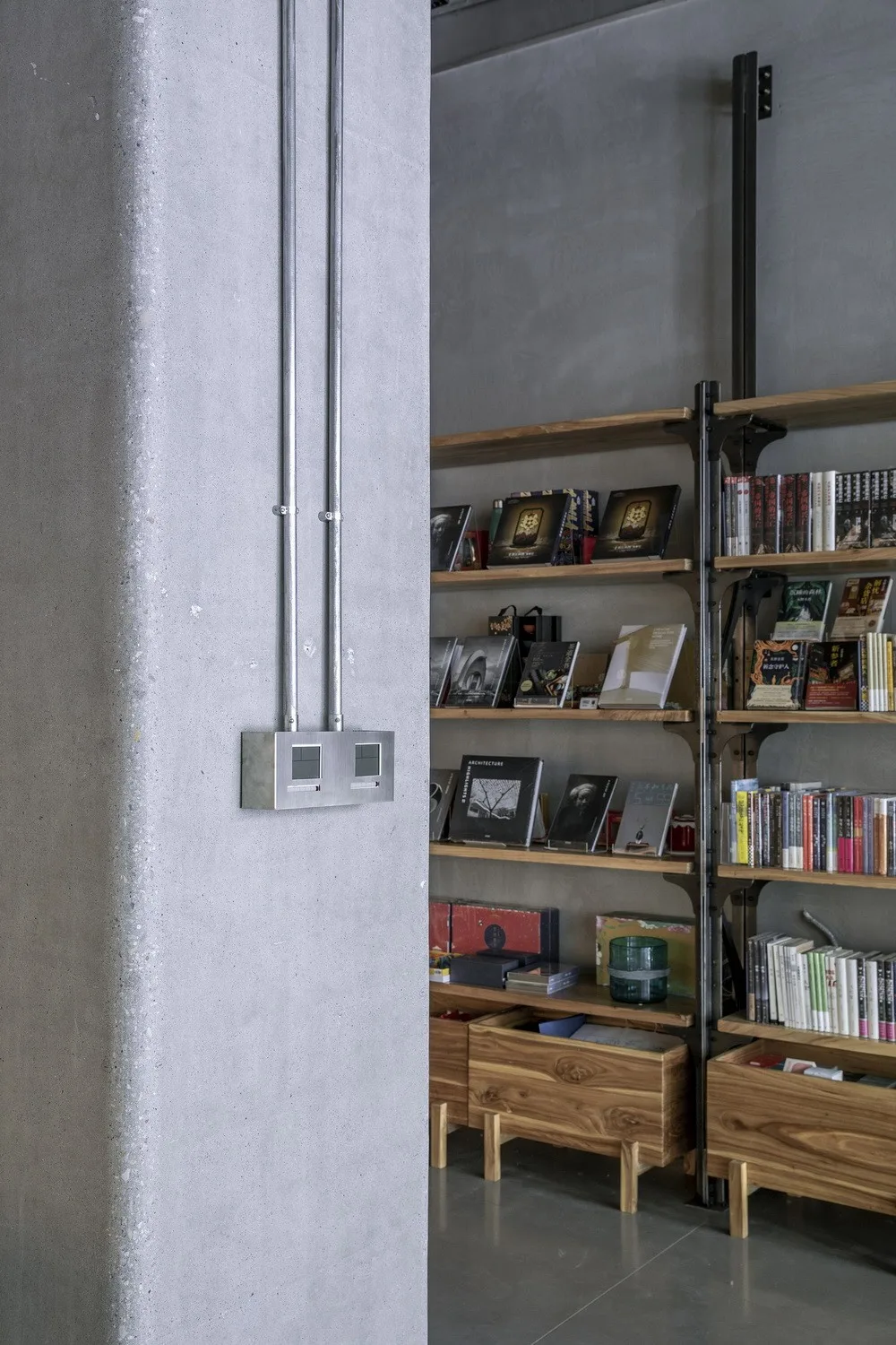BIM Architecture | Purposeless Concept Bookstore/Luo Yujie Studio