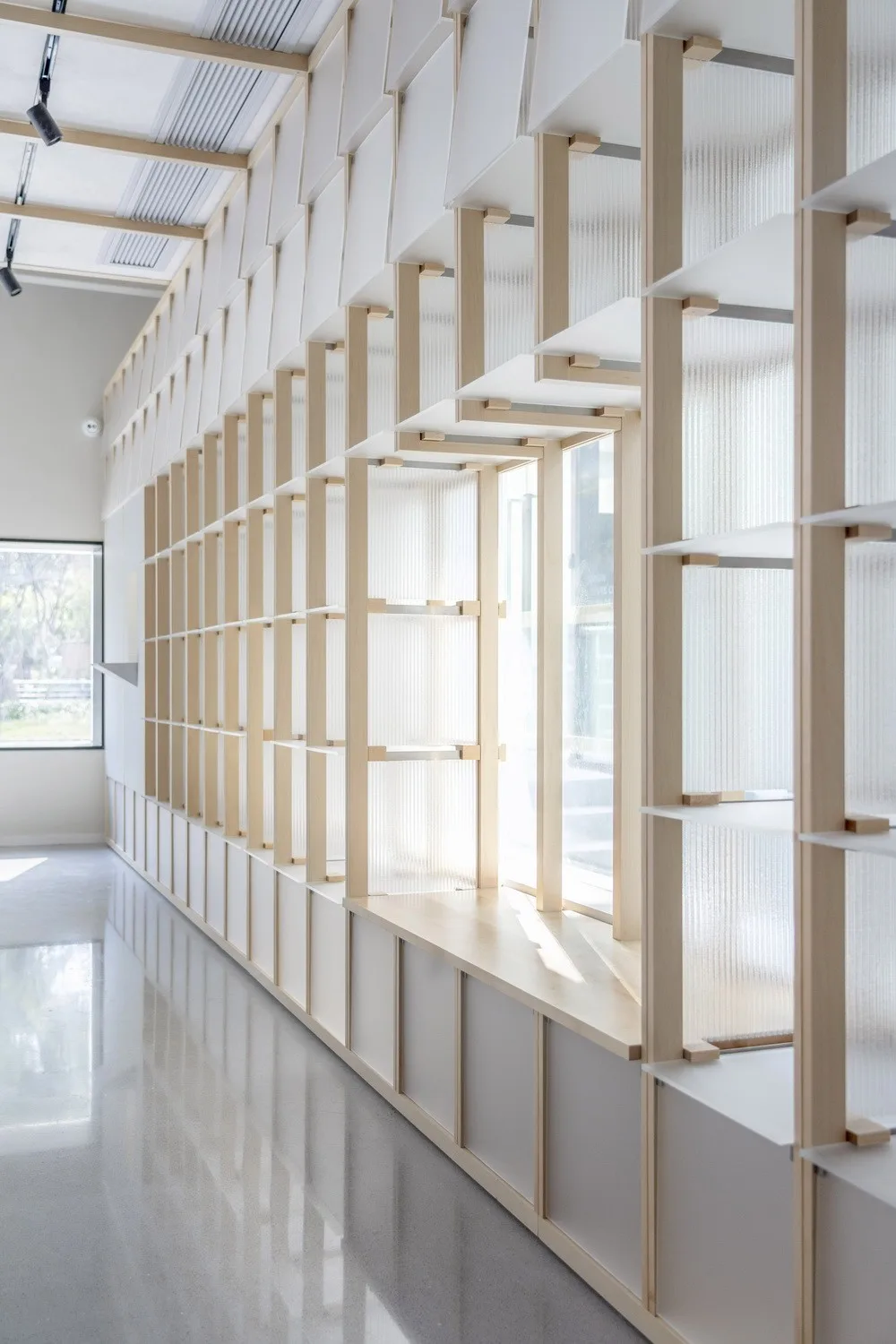 BIM Architecture | Architectural Renewal of Longshang Bookstore at East China University of Science and Technology - Reshaping the Place of Light and Memory/畎 Mu Architecture