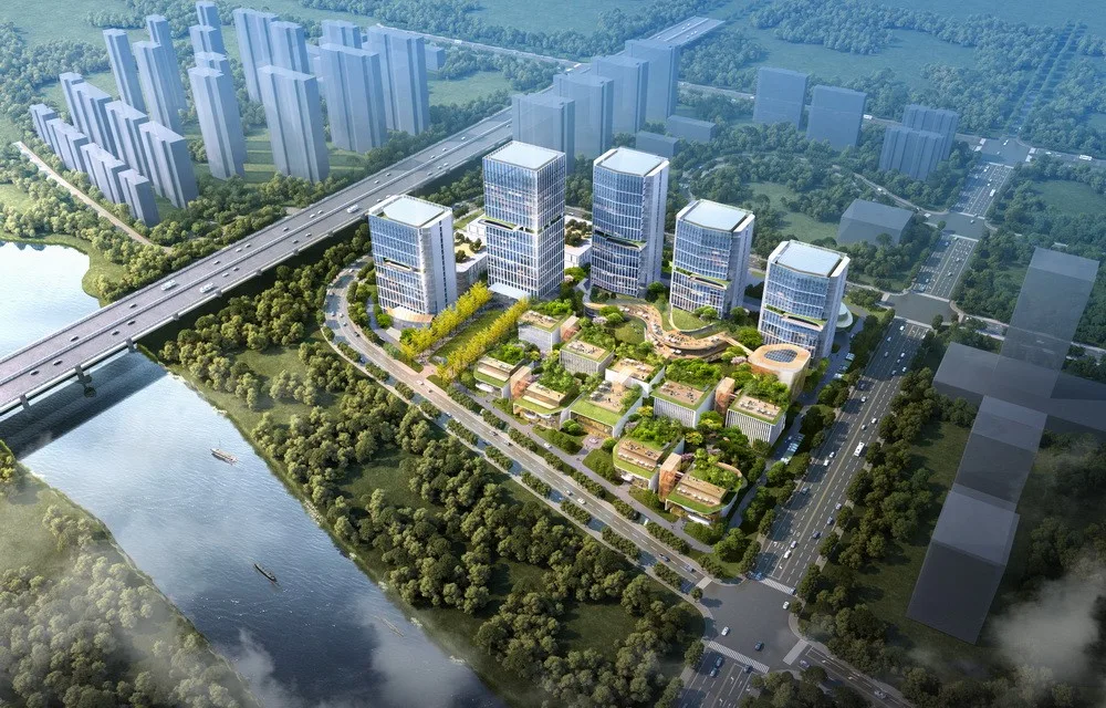 BIM Architecture | Nanotechnology National University Science Park Phase II/Zhongheng Design