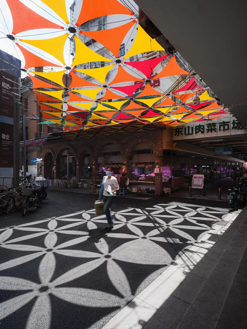 BIM Architecture | Colorful, Poetic Everyday: Renovation of Guangzhou Dongshan Meat and Vegetable Market/Aosilently Studio