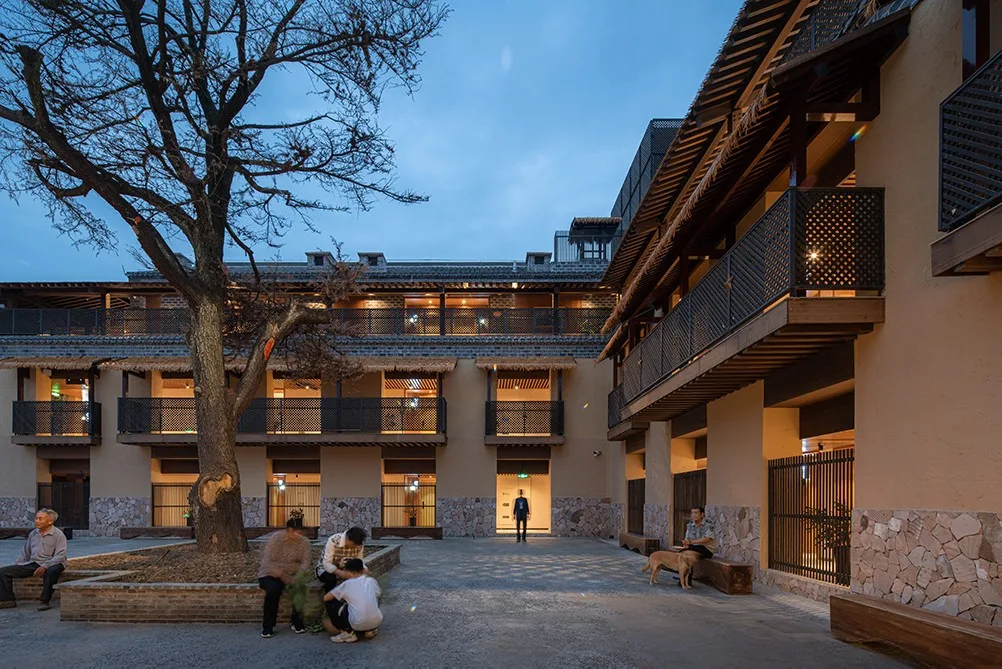 BIM Architecture | Li Xiang Village Entrance Public Space Regeneration/East Courtyard Architectural Technology and Art (ATA) Studio