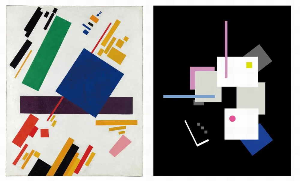 BIM Architecture | Translating Suprematism Painting into Three Dimensional Space: Layered Rock Shadow Exhibition Hall/Puju Design Research Laboratory