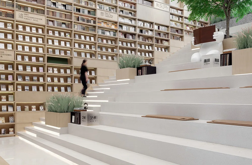 BIM architecture | Green swaying, named after 'book': Rongchuang · Sijichen Reading/Top Design