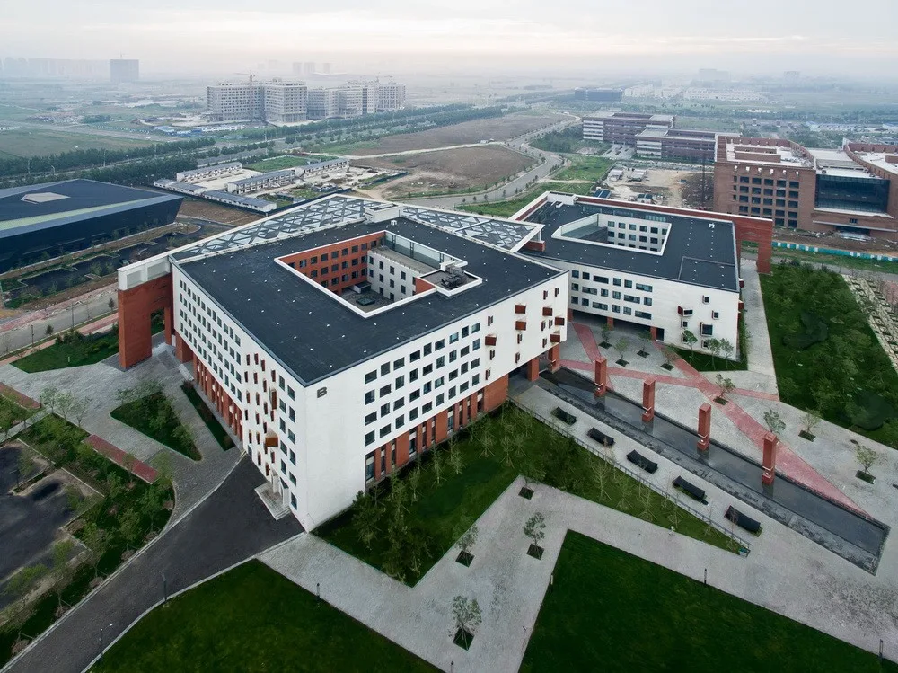 BIM Architecture | 2nd Floor of Humanities at Northeastern University/THAD by Zhuang Weimin from Tsinghua Architectural Design Institute