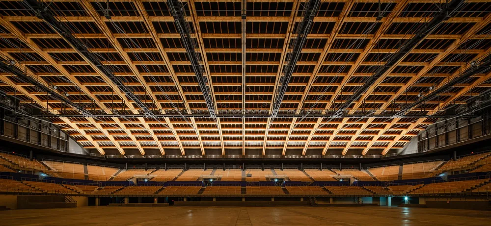 BIM Architecture | [Tokyo Olympics Opening] Ariake Gymnastics Arena/Nikken Design+Shimizu Corporation