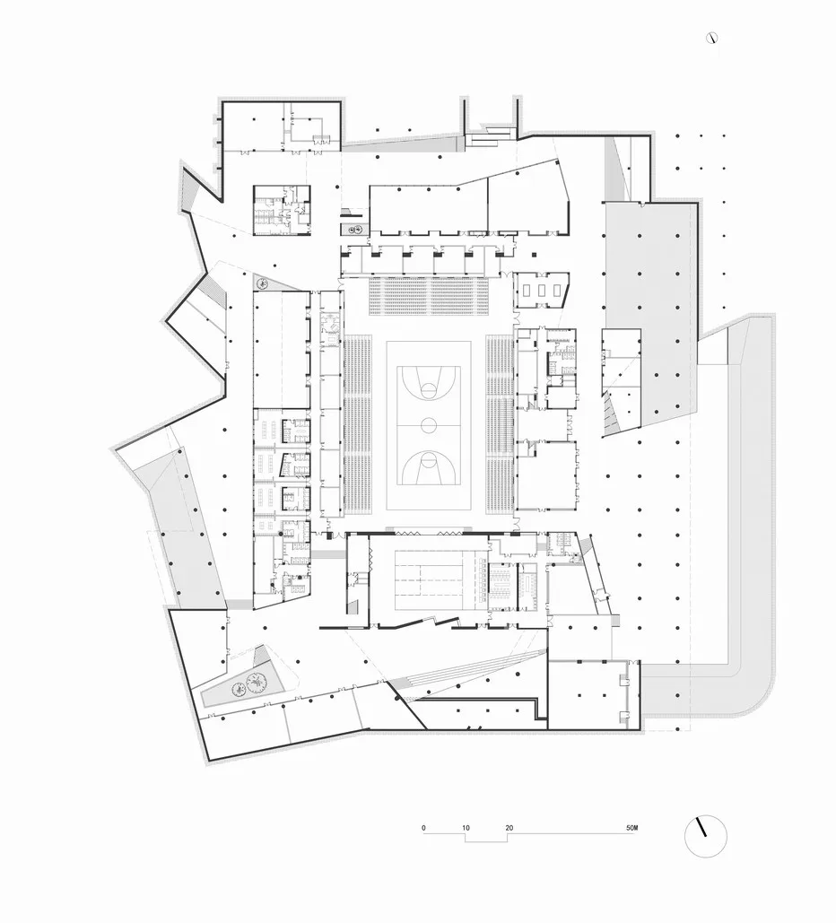 BIM Architecture | Zhongshan University Zhuhai Campus Gymnasium/BIAD South China Design Center