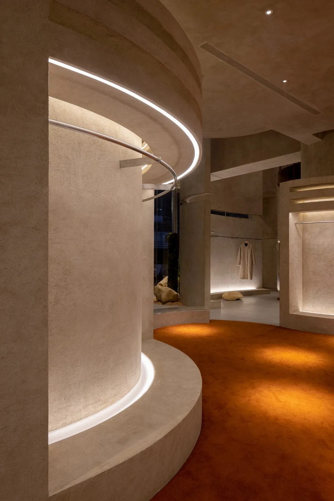 BIM Architecture | Vintage Futurist Buying Shop AUDREY/Liang Architecture Design Firm