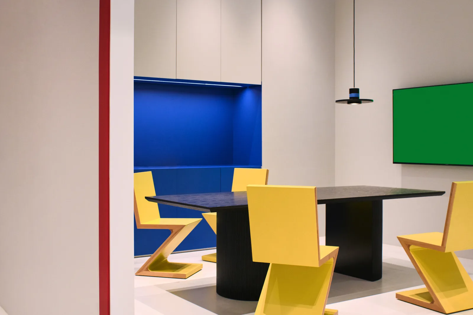 BIM Architecture | Benjamin Moore Coatings Jinhua Experience Center, a random spatial experiment of color explosion/NDB Design's new work