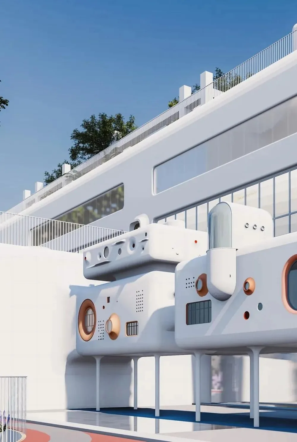 BIM Architecture | Nanchong · Futurist International Kindergarten/DIKA Under Construction Project
