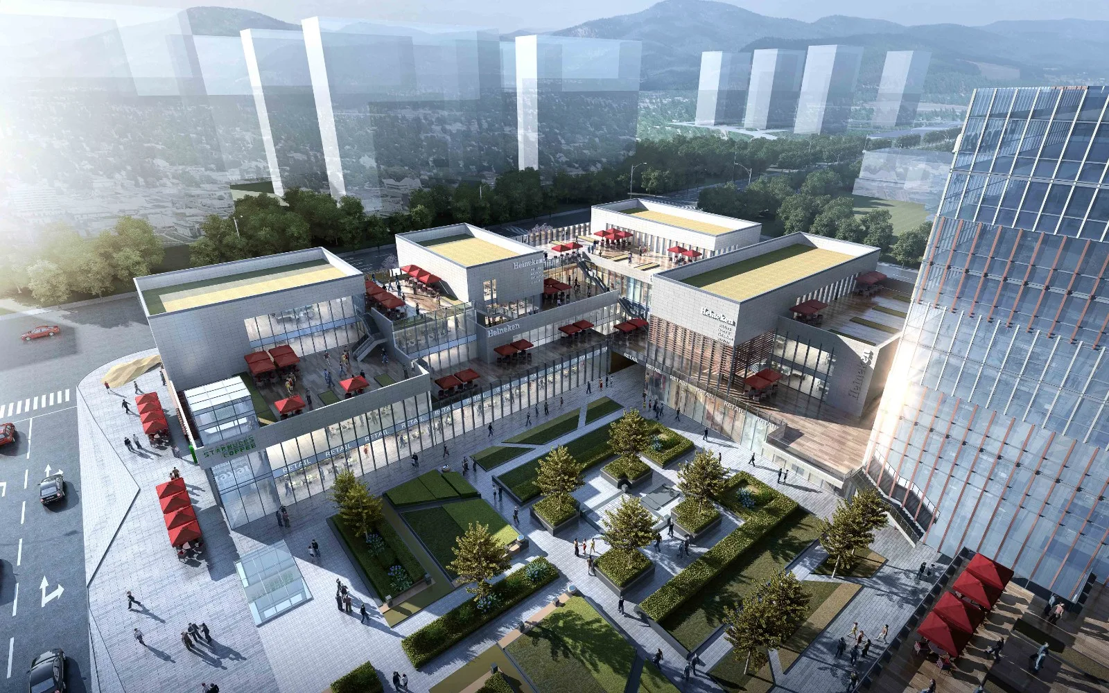 BIM Architecture | Living Container in Innovation Valley/Beijing Longyuan Kejian Architectural Design Co., Ltd