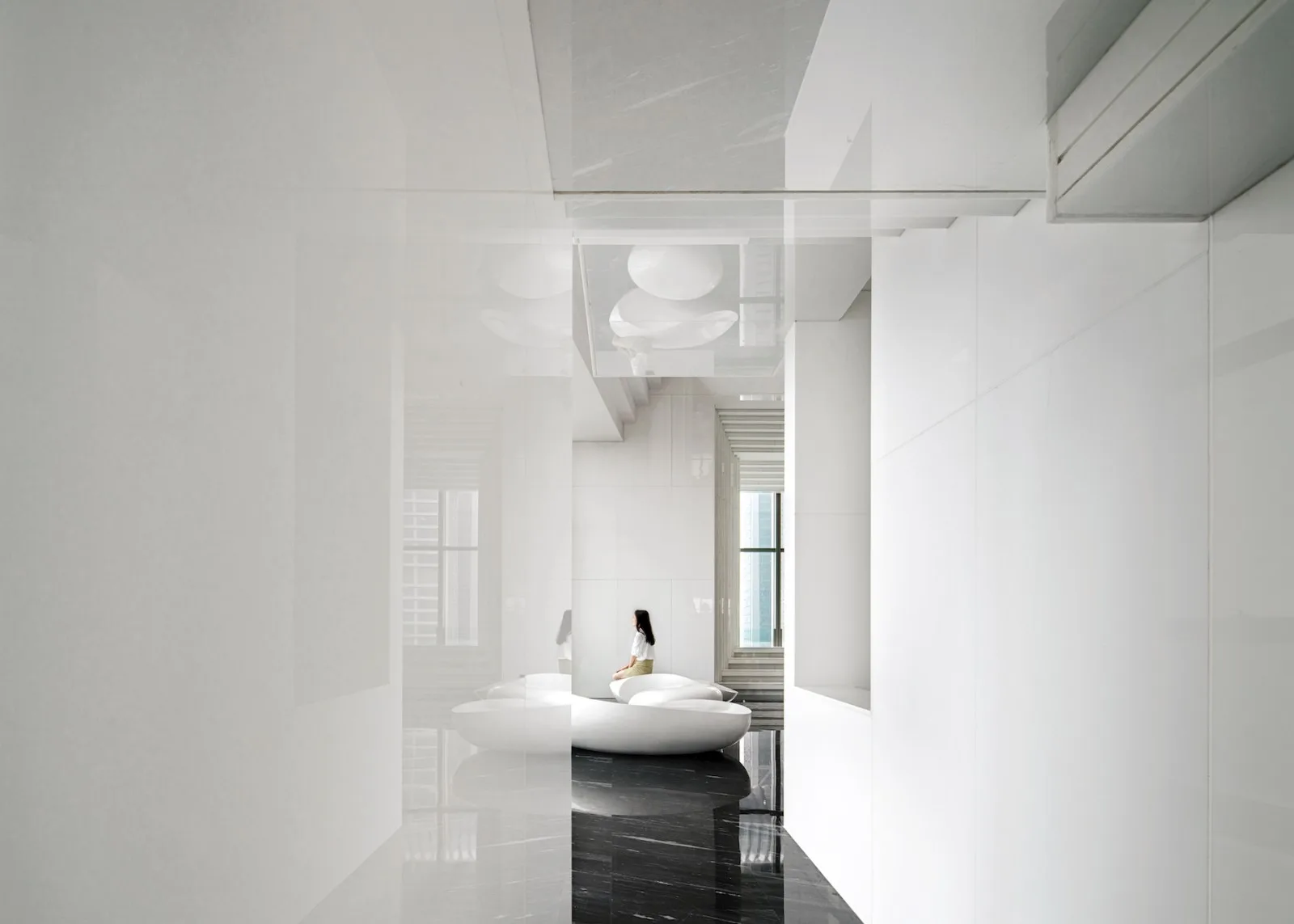 BIM Architecture | ISEYA Floating Cloud High Altitude Hotel [Chaotianmen Flagship Store]/Preaching Space Design