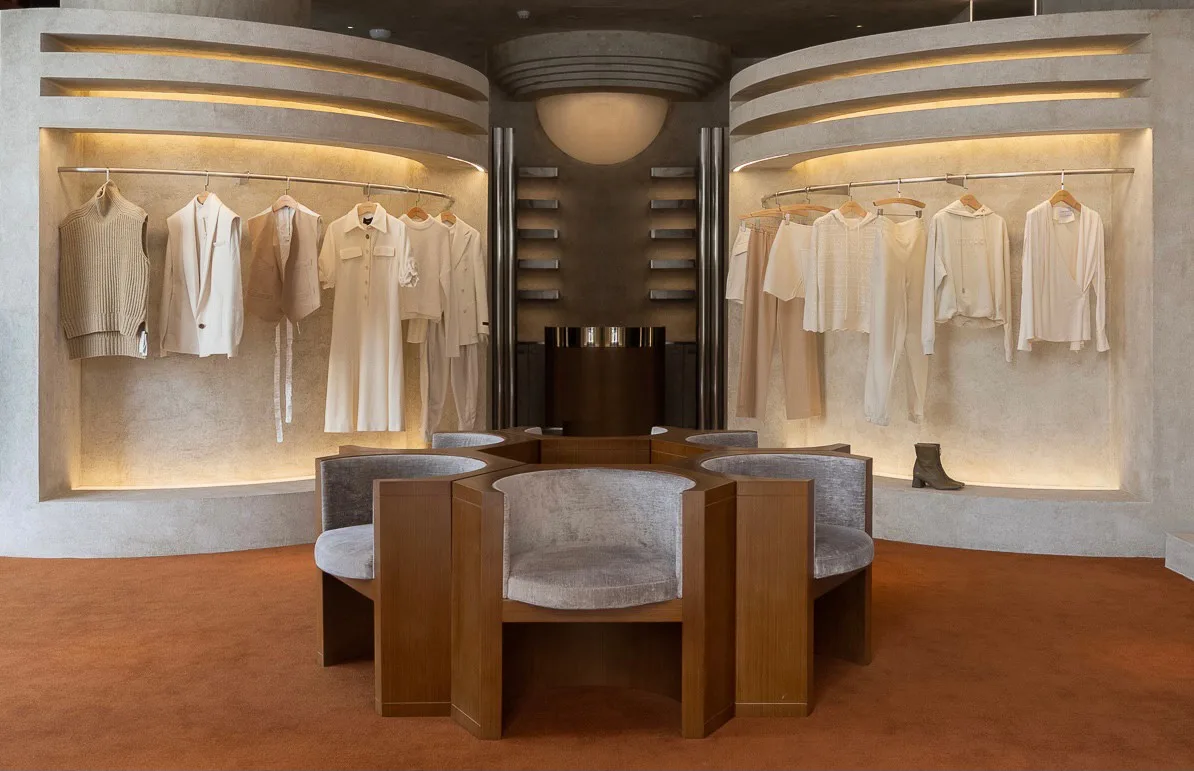 BIM Architecture | Vintage Futurist Buying Shop AUDREY/Liang Architecture Design Firm