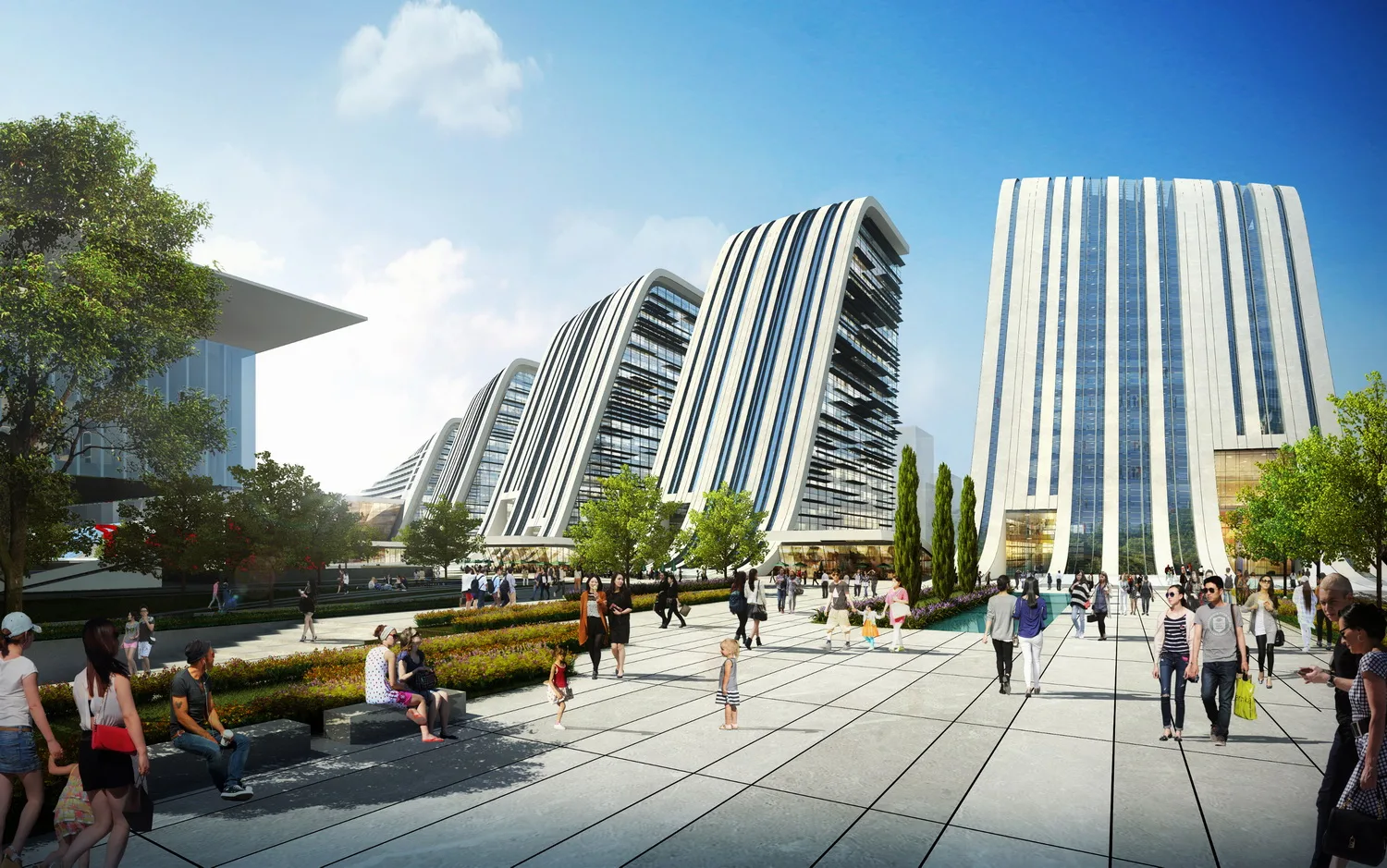 BIM Architecture | Jining Cultural Center Phase III/Laguarda. Low Architects (LLA)
