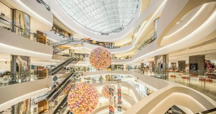 Atrium Space at Shanghai Xintian 360 Square