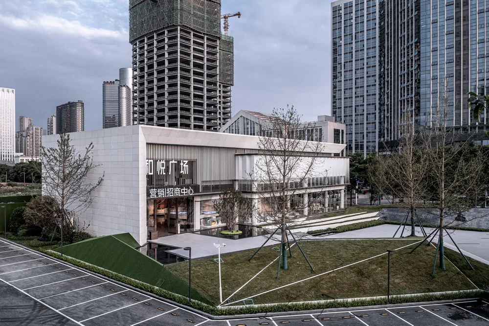 BIM Architecture | Chengdu Chenghua Heyue Plaza Marketing Center/Hanjia Southwest Institute