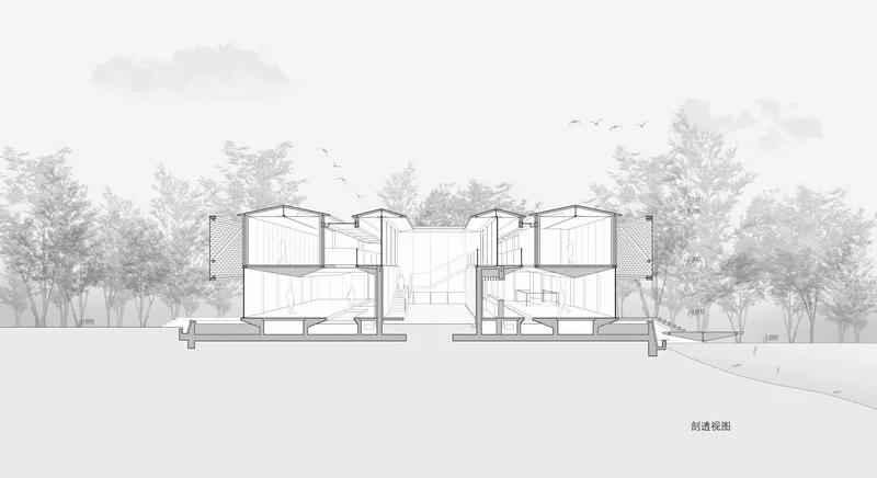 BIM Architecture | Water Wind Institute - Yingke Center/Shanshui Xiu Architecture Firm+Production Architecture Firm