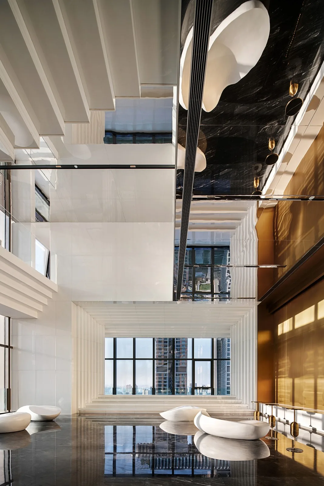 BIM Architecture | ISEYA Floating Cloud High Altitude Hotel [Chaotianmen Flagship Store]/Preaching Space Design
