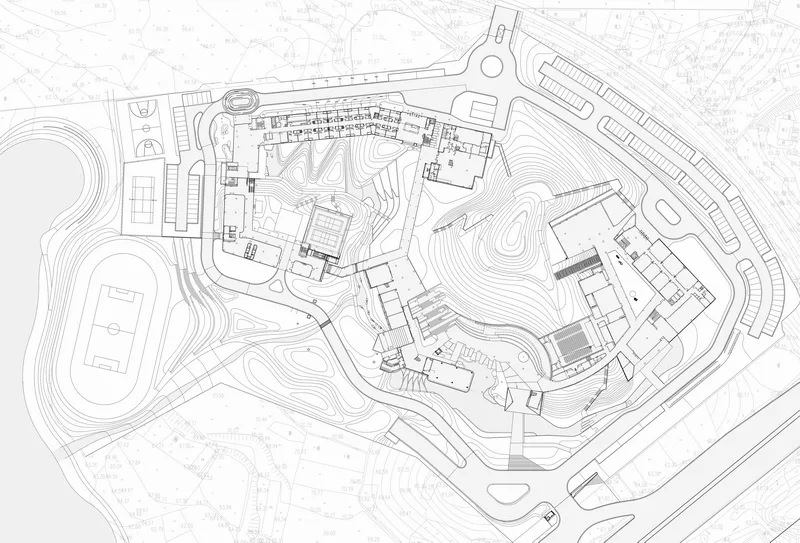 BIM architecture | Space shaping in line with the trend, designed by Zhejiang Jiande Airport Aviation Industry University Research Base/Gad Jiedi