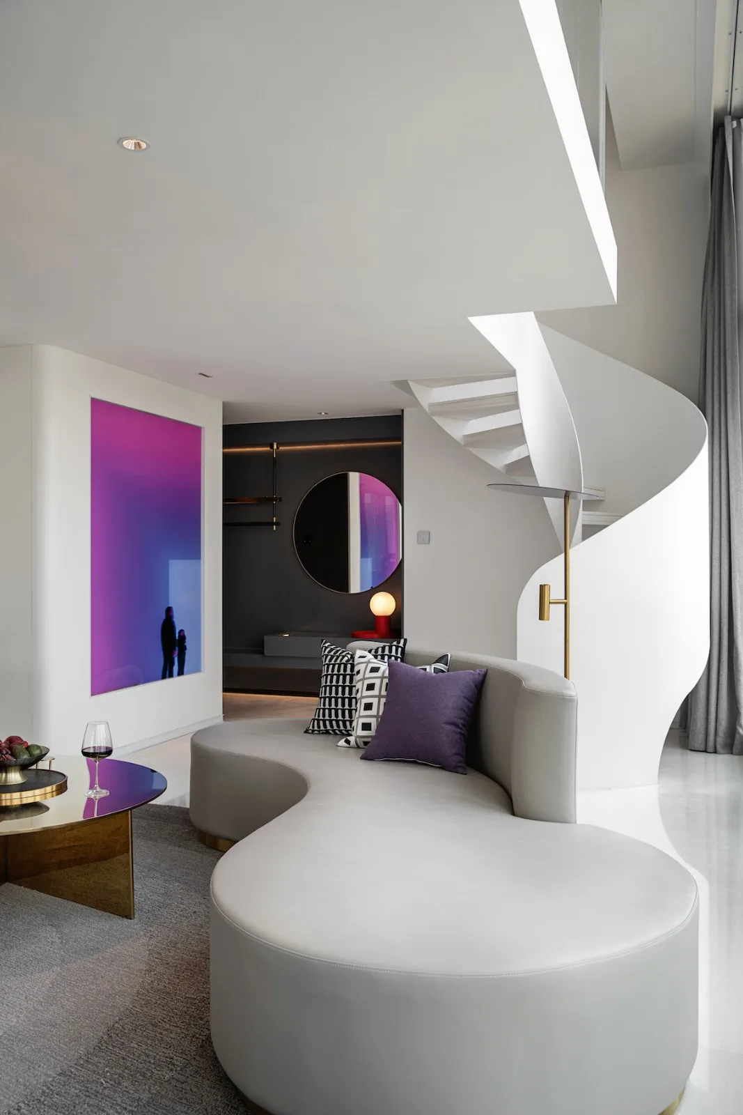 BIM Architecture | ISEYA Floating Cloud High Altitude Hotel [Chaotianmen Flagship Store]/Preaching Space Design