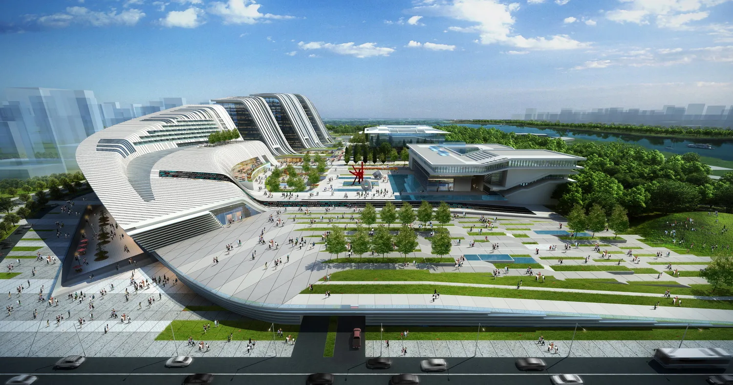 BIM Architecture | Jining Cultural Center Phase III/Laguarda. Low Architects (LLA)
