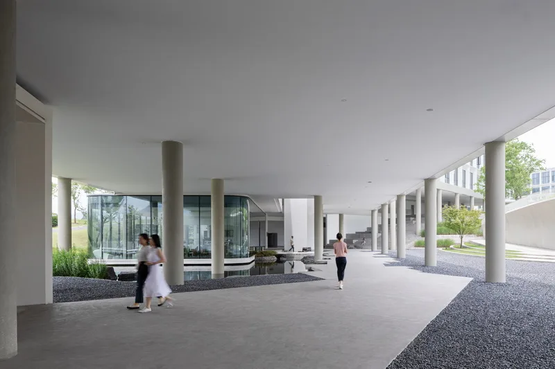 BIM architecture | Space shaping in line with the trend, designed by Zhejiang Jiande Airport Aviation Industry University Research Base/Gad Jiedi