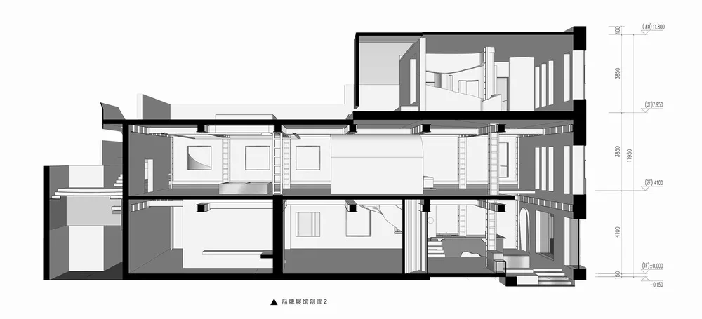 BIM Architecture | Moments Photography Base/Three Orange Lihe Space Design