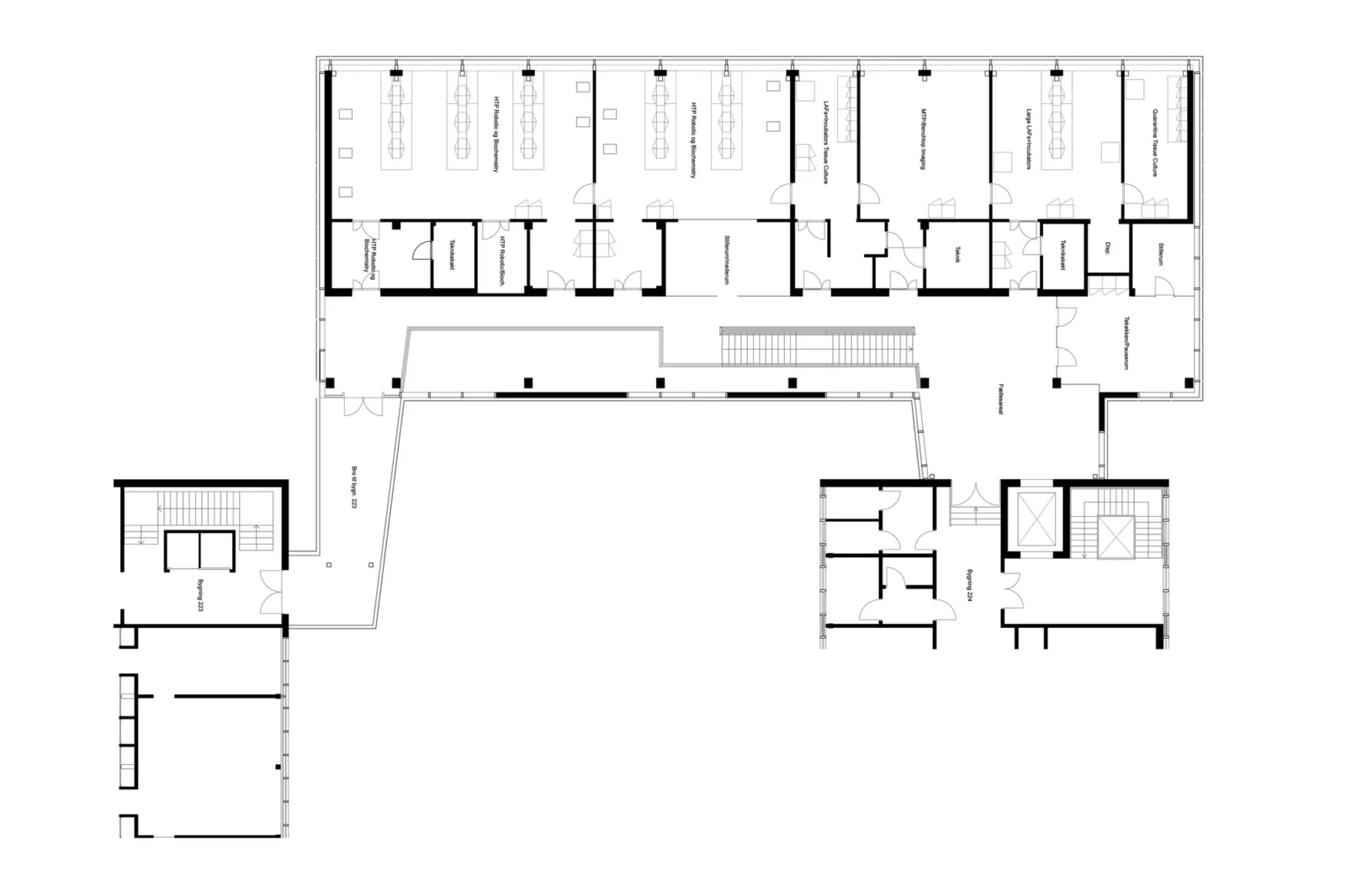 BIM Architecture | Bioengineering Research Laboratory Building at Technical University of Denmark/Mikkelsen Architects