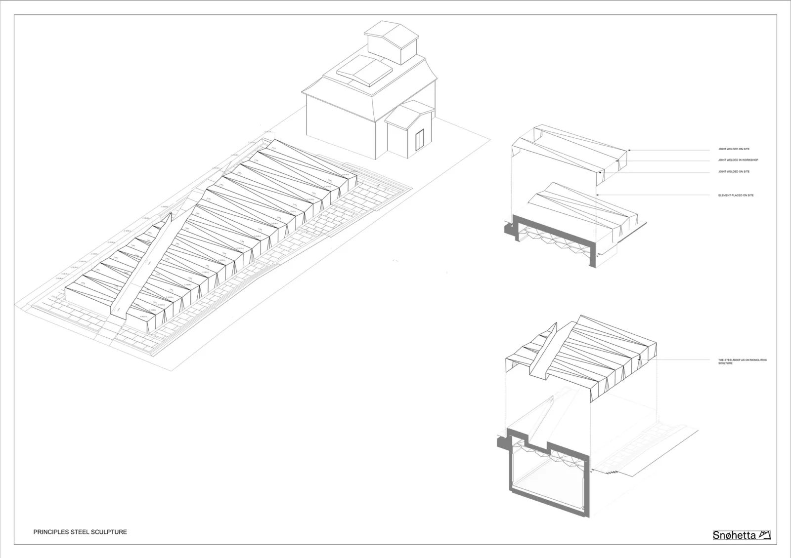 BIM Architecture | Underground Expansion Project of Odro Pugh Garden Museum/Sn ø hetta