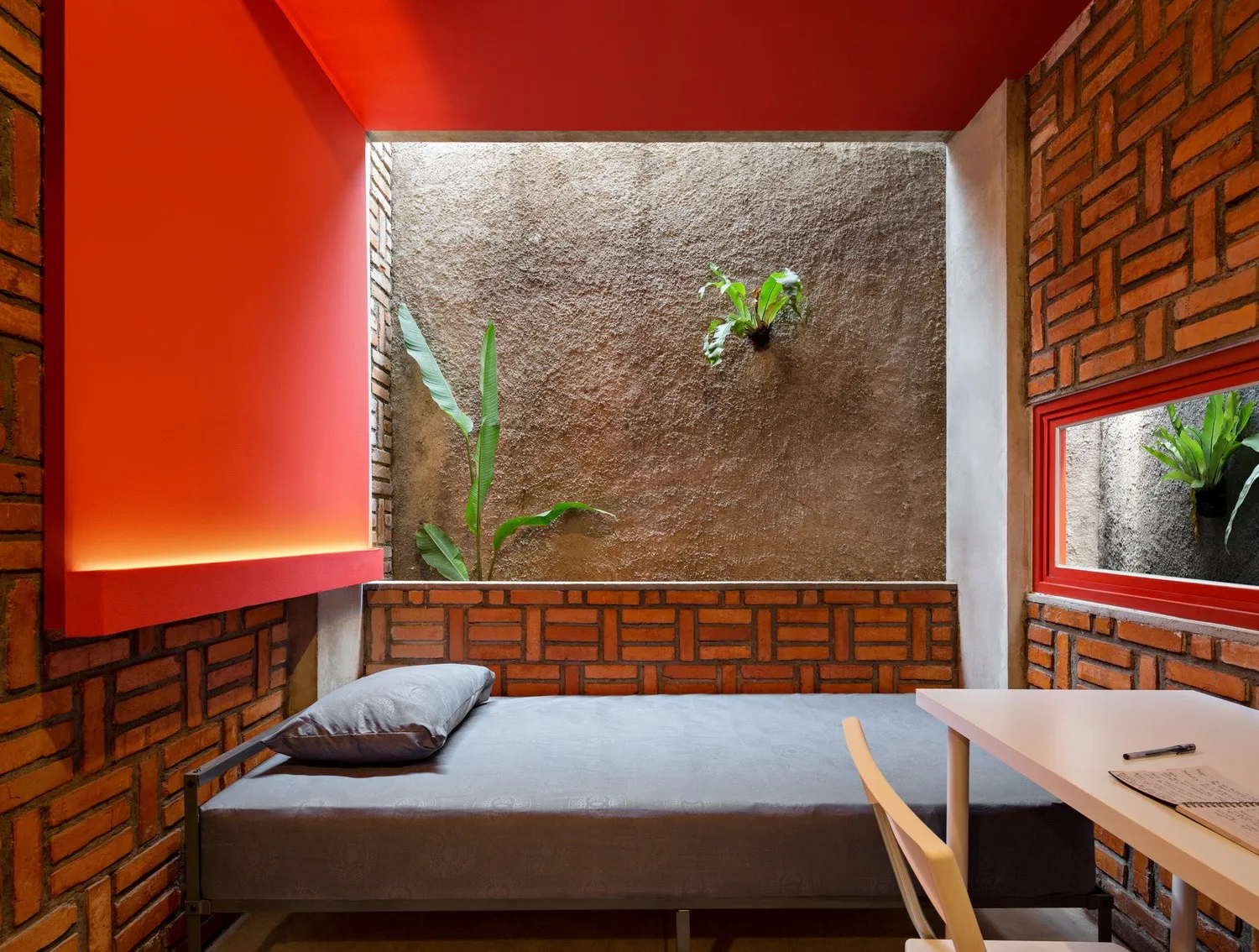 BIM Architecture | 'Gradually Stacking' Red Zone Boarding Apartments/Ismail Solehudin Architecture