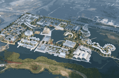 BIM Architecture: Redefining Suzhou’s Waterfront with the Qingtai Sino-Japanese Industrial Design Village by Spark Sibang-BIM WORLD