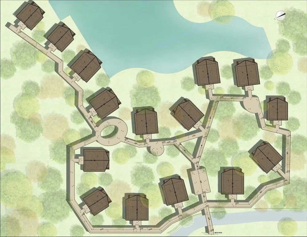BIM Architecture | Lebei Tree House/AOE Construction Team