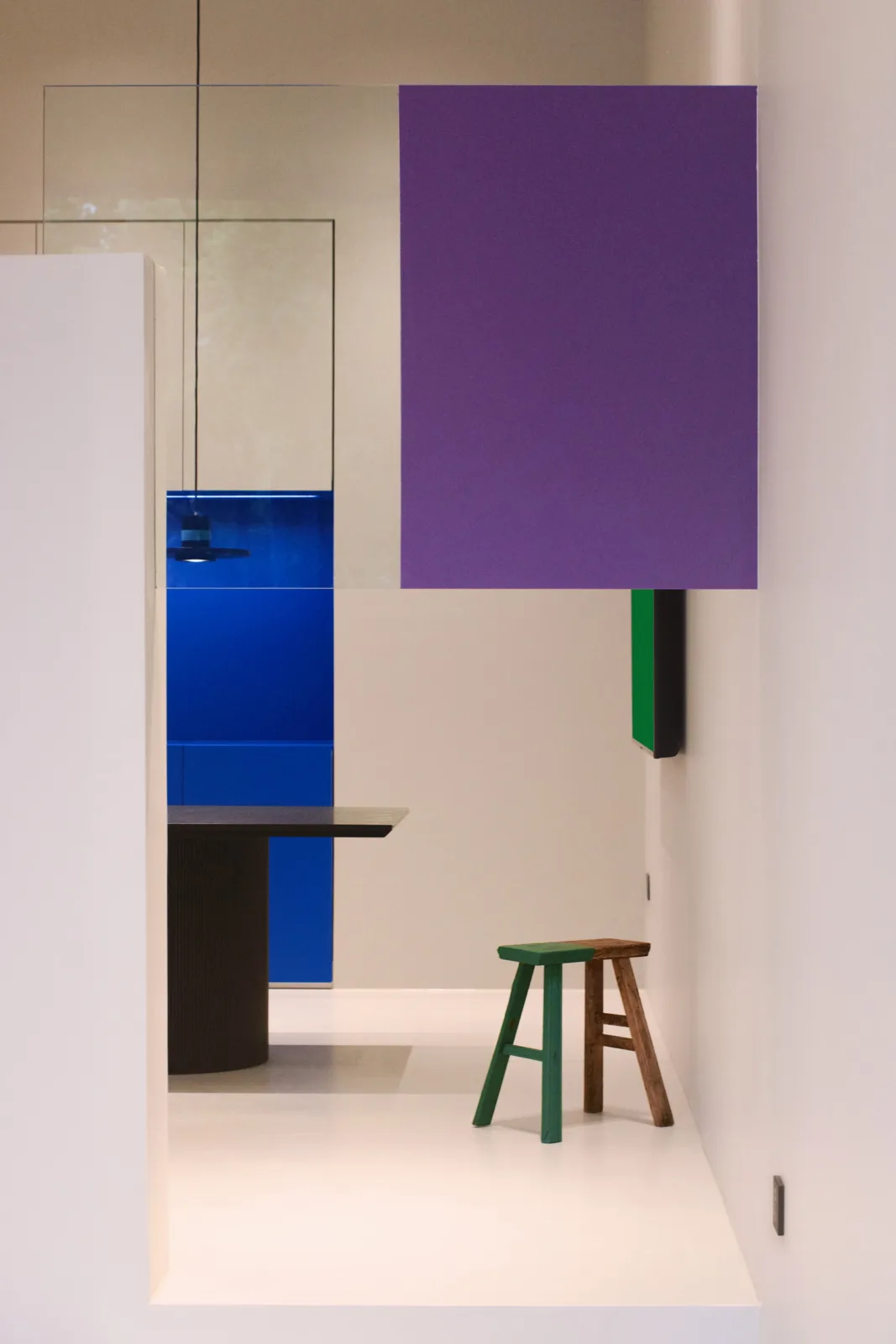 BIM Architecture | Benjamin Moore Coatings Jinhua Experience Center, a random spatial experiment of color explosion/NDB Design's new work