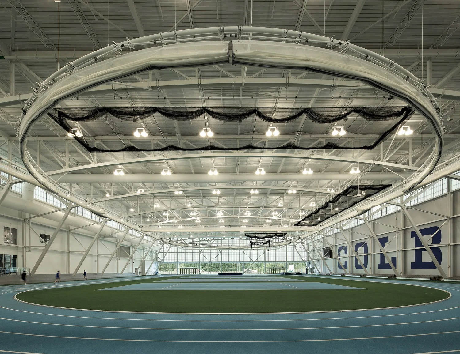BIM Architecture | White Blocks - Colby College Sports and Entertainment Center Harold Alfond/Hopkins Architects+Sasaki