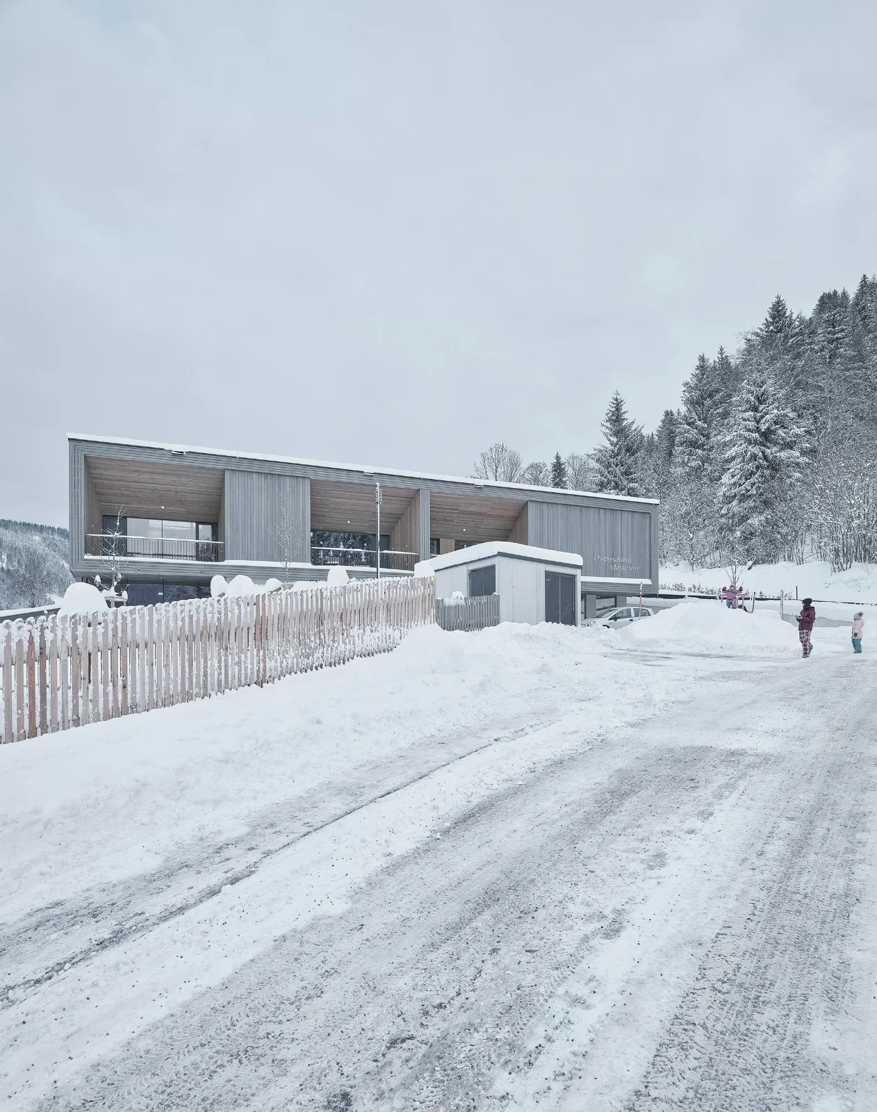 BIM Architecture | Nursery and daycare in Wildschnau/Unisono Architekten+Kraft: Werk Architektur