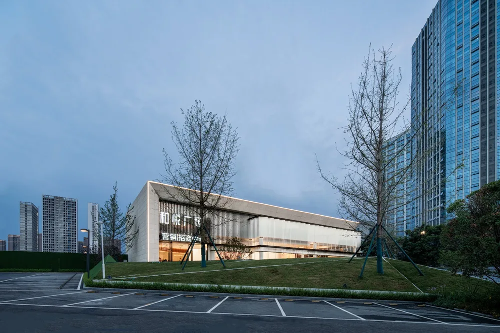 BIM Architecture | Chengdu Chenghua Heyue Plaza Marketing Center/Hanjia Southwest Institute