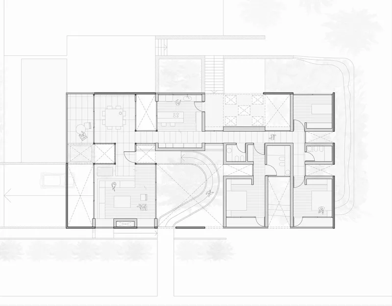BIM Architecture | Mono Residential/Patio Estudio
